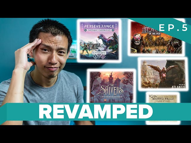 Revamped Episode 5: July 2020 Kickstarter Highlights! SO. MANY. GAMES.