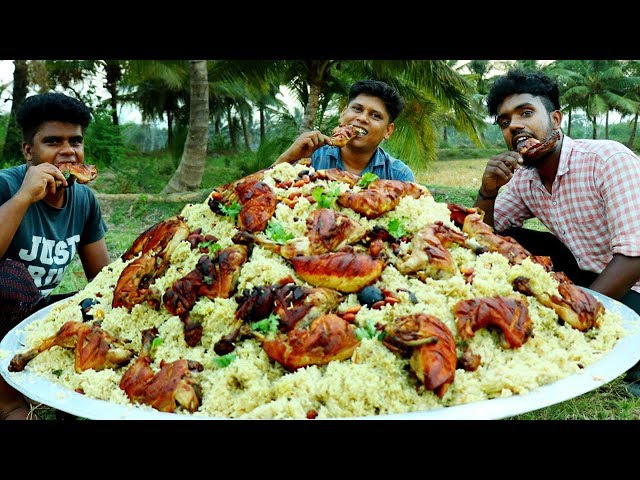 CHICKEN KABSA RECIPE | Traditional Arabian Chicken Kabsa | Cooking Village Food Channel