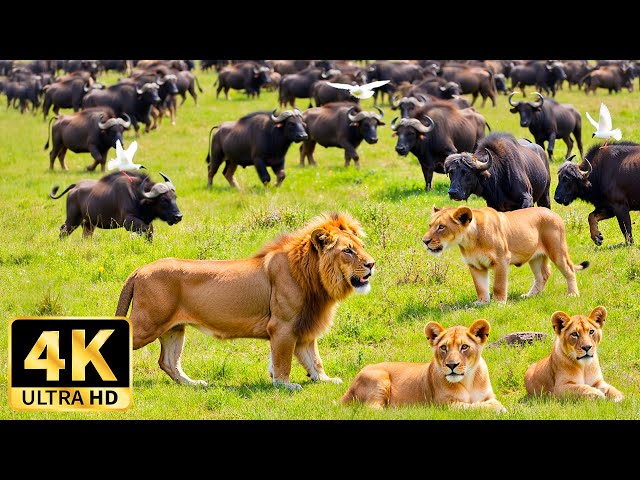 African Wildlife 4K 🌿The best animal encounters in Kwazulu-Natal with soothing relaxing music