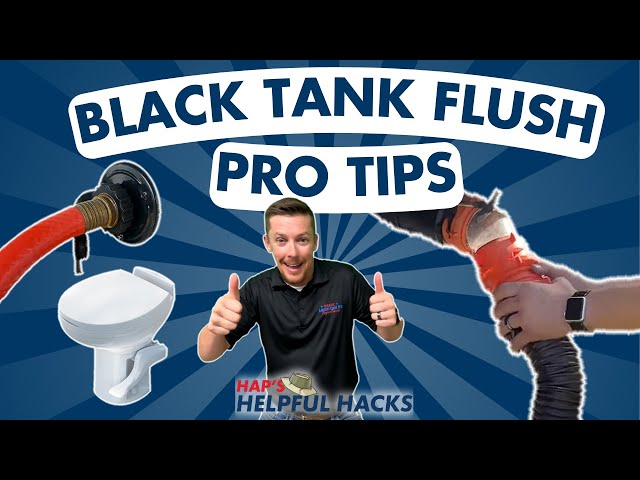 How To Flush & Clean Your RV's Black Tank