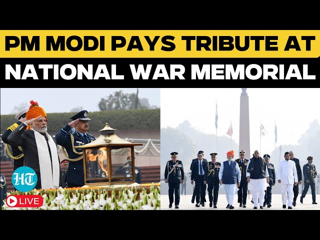 Republic Day 2025 LIVE | PM Modi Pays Tribute to Martyrs at Rashtriya Samar Smarak | Parade LIVE