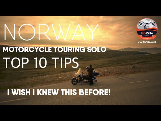 Top 10 Tips for Solo Motorcycle Touring in Norway