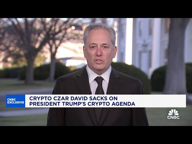 Bringing people from tech industry to Washington is a positive thing: Trump's AI Czar David Sacks