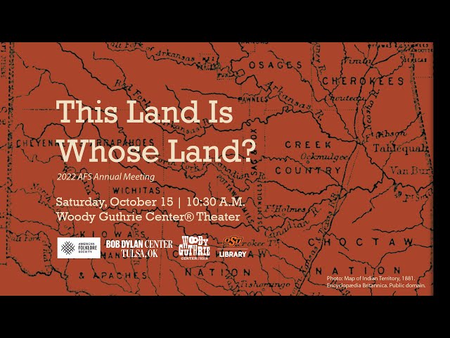 This Land Is Whose Land? Panel Discussion