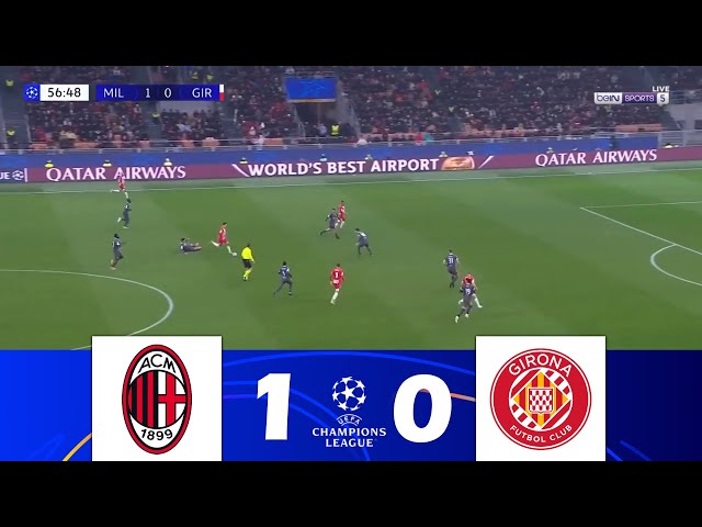 Milan-Girona [1-0] | UEFA Champions League 2024/25 | Highlights della Partita!