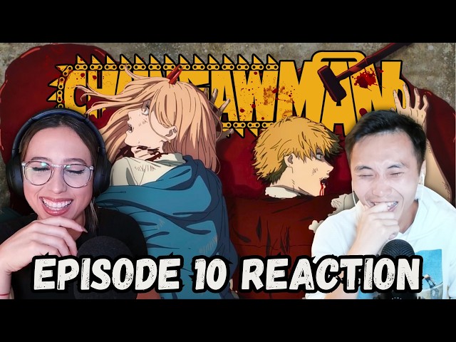 DENJI & POWER CRACK US UP 😂 | Chainsaw Man EP 10 REACTION