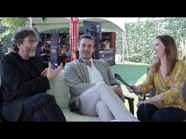 Good Omens: Jon Hamm and Neil Gaiman