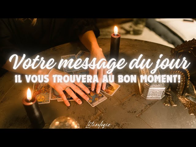 Ce message vous trouvera au bon moment! 🌟Tirage intemporel