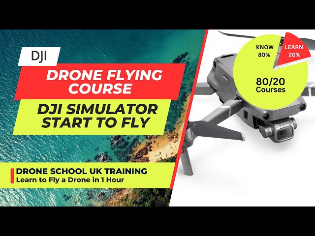 DJI Flight Simulator | Basic flight Training, First Flying Exercises, Stick Controls for Beginners