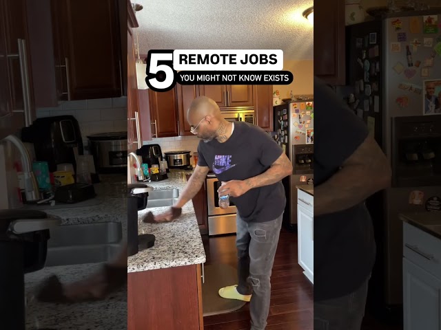 5 Remote Jobs you can do from home…👇🏾