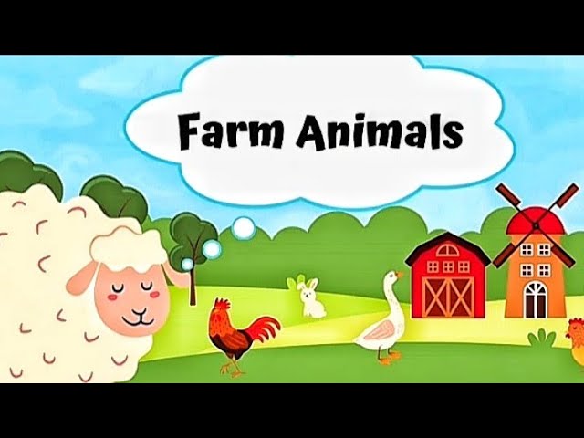 Learn Names and Spelling of Farm Animals 🐮 | UK English | learning