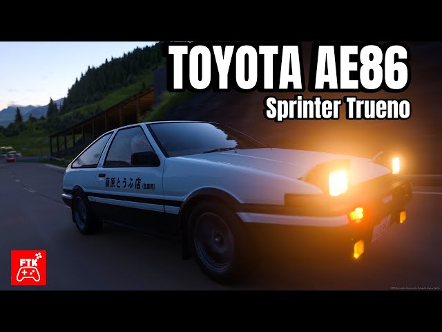 Gran Turismo 7 - TOYOTA AE86 Sprinter Trueno (Fujiwara Takumi)