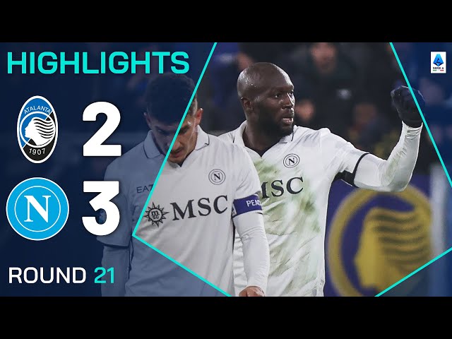 ATALANTA-NAPOLI 2-3 | HIGHLIGHTS | Napoli go six points clear with huge win | Serie A 2024/25