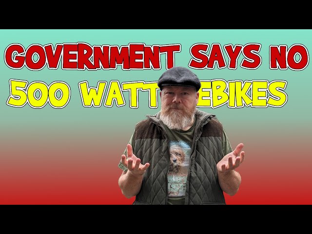 UK Government Abandon 500 Watt ebike law and twist throttle. Ebike Laws to Stay at 250 watts