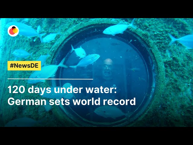 120 days under water: German sets world record | #NewsDE