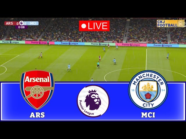 FULL MATCH Live🔴Arsenal vs Manchester City | Premier League live football match online today-Pes 21