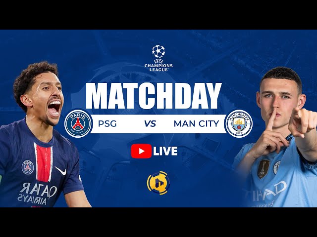 #uefachampionsleague#livematch PARIS SAINT GERMAIN vs MANCHESTER CITY /Van Shaffy & Heritier Maestro