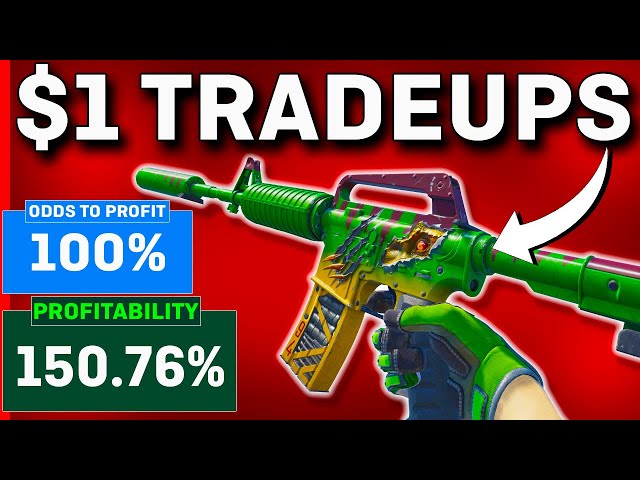 The MOST PROFITABLE CS2 Trade Ups UNDER $1! (NO RISK)