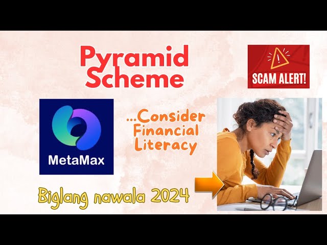 Metamax scam or legit ba ito? |  Ponzi scheme Update 2024 | Biglang nawala - Stories of Ponzi scams