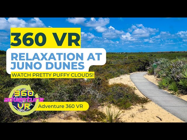 360° Relaxation at Juno Dunes - Sunshine & Puffy Clouds in VR !