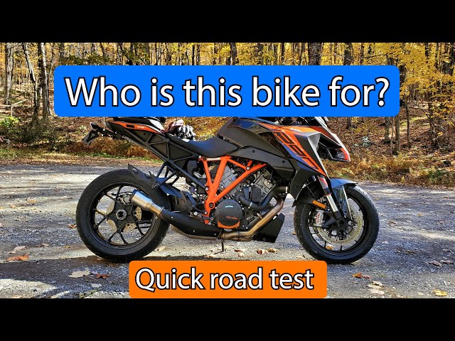 KTM Super Duke GT: 3 Min Ride & Review