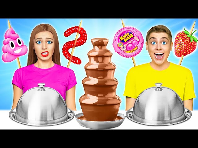 Desafío De Fuente De Chocolate | Batalla de Comida por Multi DO Food Challenge