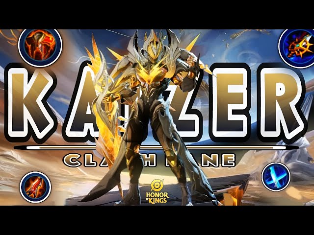 EPIC CRITICAL KAIZER CLASH LANE |  BEST BUILD & ARCANA GUIDE | HONOR OF KINGS | 170