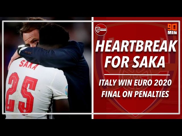 EURO 2020: ENGLAND LOSE TO ITALY ON PENALTIES | HEARTBREAK FOR SAKA | REACTION