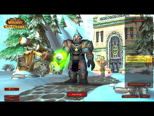 World of Warcraft Cataclysm Classic - Shaman Dwarf Restoration Part 15 [4K 120FPS]