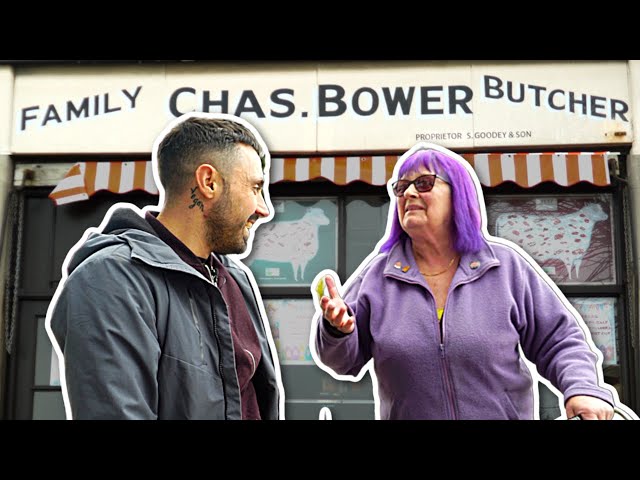 Local butcher supporter meets vegan activist. She didn’t expect this question.