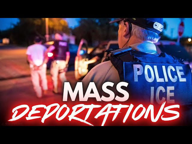 MASS DEPORTATIONS!! Migrants. ICE RAIDS! Trump Plan. LIVE.