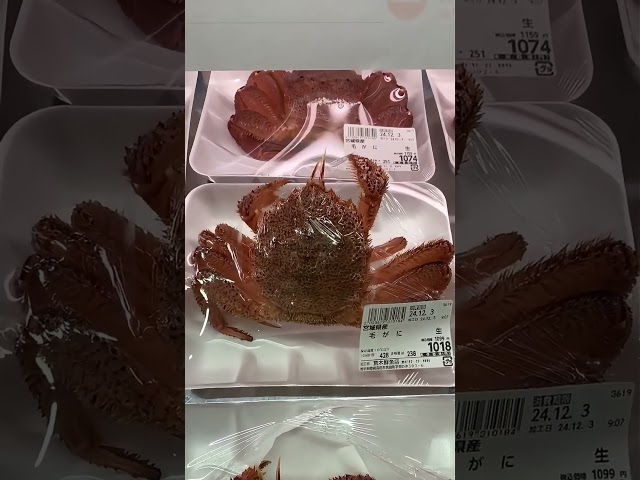 I'm sure the crab said "live like larry" when it unwrapped