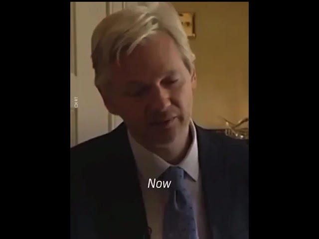 Assange about how wars are started