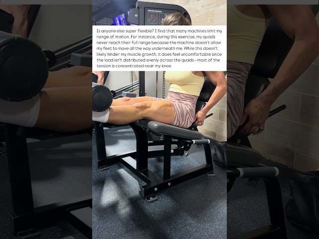 The truth about leg extensions & range of motion!