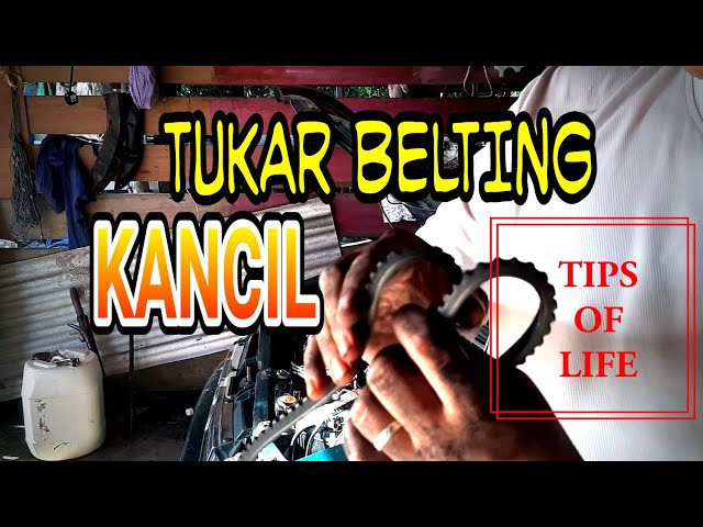 TIPS OF LIFE: Tukar Belting Kancil Petak