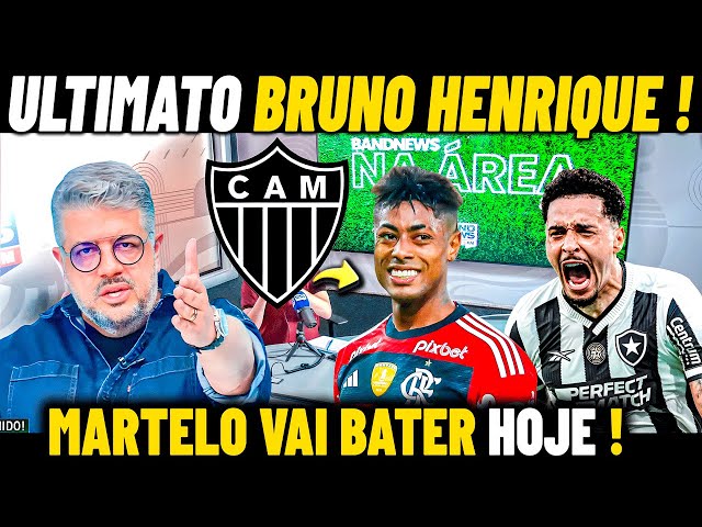 🚨OLHA SÓ O QUE HG FALOU ! BRUNO HENRIQUE e GREGORE NO ATLÉTICO-MG NOTICIAS DO GALO HOJE