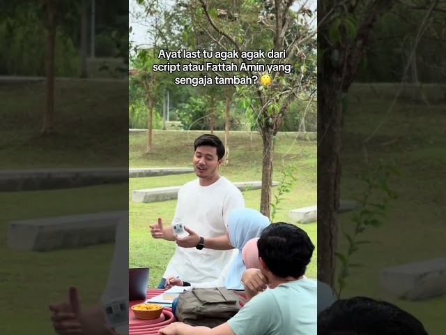 Lain macam ye ayat AbangLong sekarang  #fattahamin#amiraothman