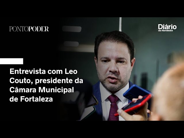 Live PontoPoder | Entrevista com Leo Couto, presidente da Câmara Municipal de Fortaleza