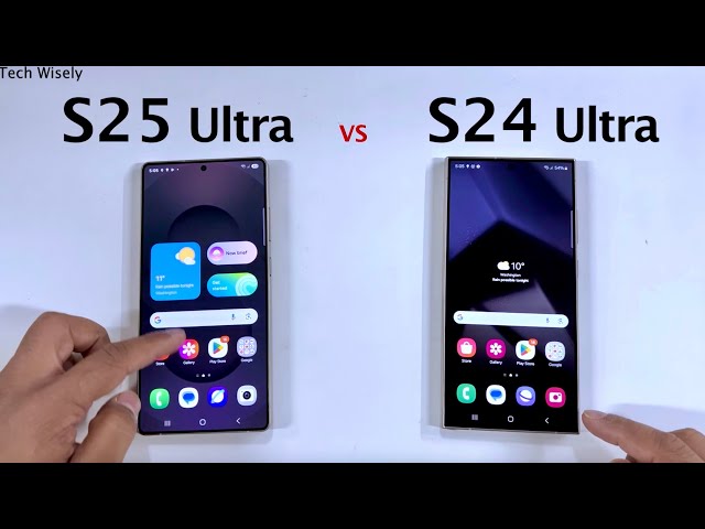 SAMSUNG S25 Ultra vs S24 Ultra - Speed Test