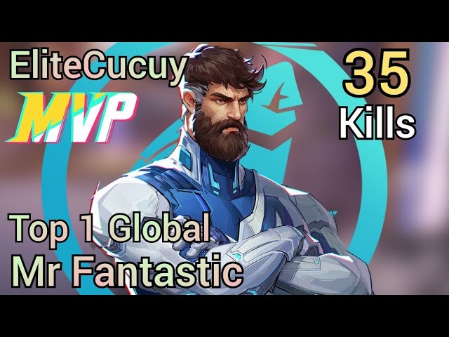 The Smartest Man Alive - Top 1 Global Mr Fantastic by EliteCucuy  - Marvel Rivals S1