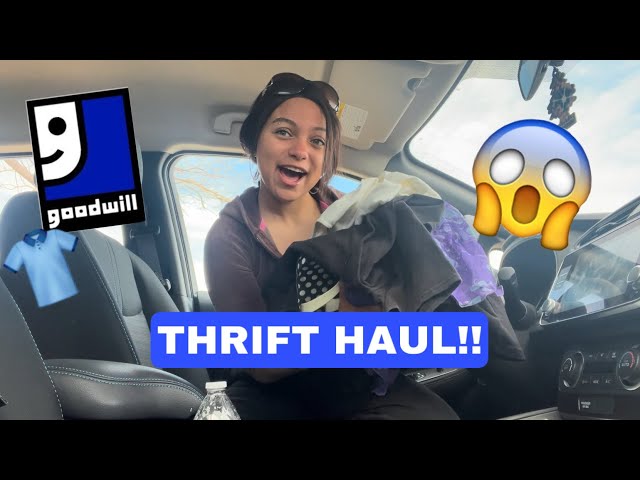 GOODWILL BINS THRIFT HAUL *EMBARRASSING*