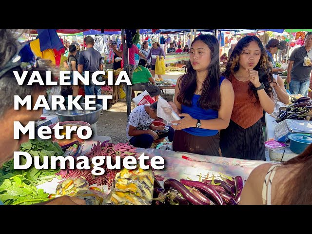 Metro Dumaguete Philippines | Valencia Sunday Market Walking Tour