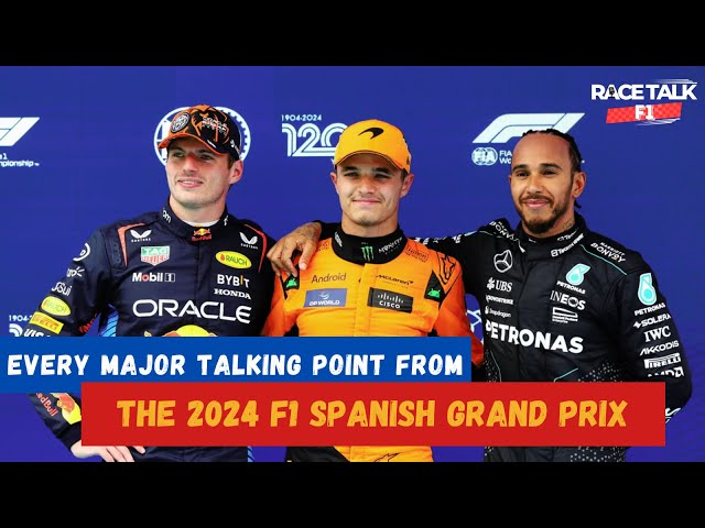 F1 Spanish Grand Prix 2024 Race Review | RaceTalk Podcast