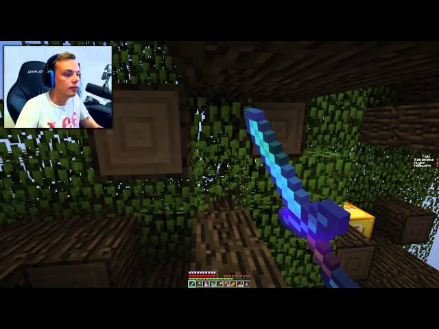 LUCKY ENDERPORTAL?! | Lucky skyblock | Norsk Minecraft