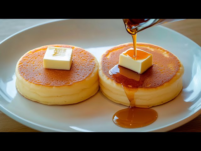 Make Deliciously Soft Japanese Pancakes at Home Easily!