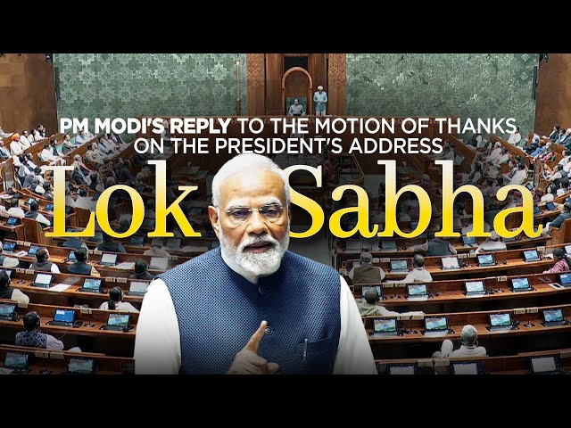 Budget Session Live | PM Modi Live | Motion of Thanks on The President's address