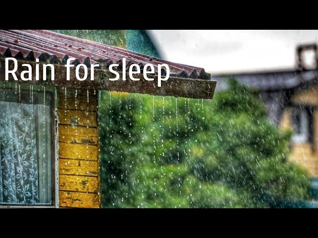 Rain sound for sleep | ASMR 10 minutes#rain #sleep #rainsounds