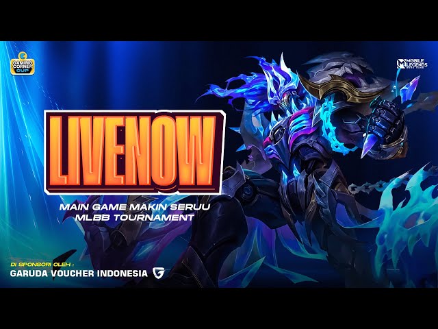 🔴 LIVE | GAMING CORNER By Garuda Voucher Indonesia | Mobile Legends | Bulan 2 Minggu 2