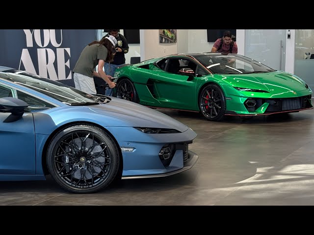 Miami’s Best Exotics and Espresso with the New Lamborghini TEMERARIO | PAGANI, BUGATTI, LAMBORGHINI…