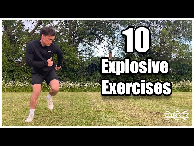 10 Explosive Exercises To Increase Speed & Power | Bodyweight Exercises To Improve Performance